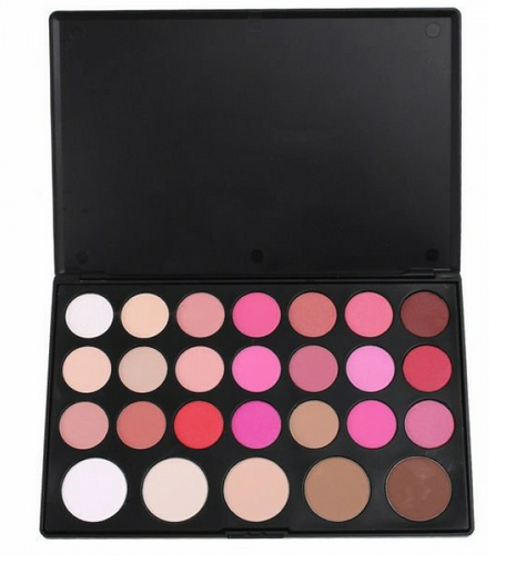 Paleta 21 blushes + 6 ontornos.