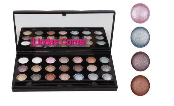 Paleta 21 cores ultra Shimmer.