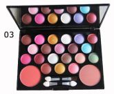 Paleta de 20 sombras e 2 blushes.