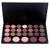 Paleta de 26 sombras e blushes.